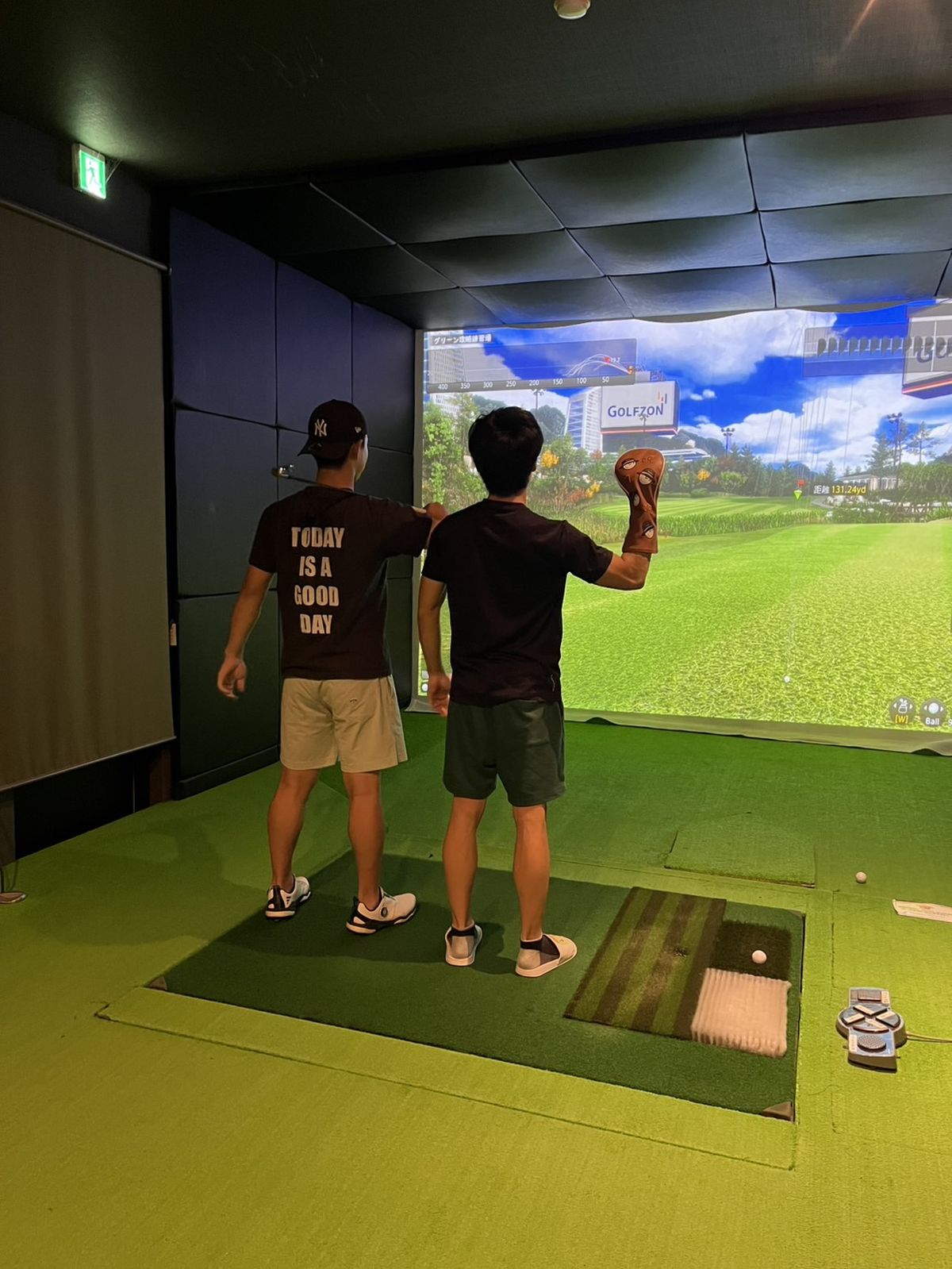 お客様のプレー風景